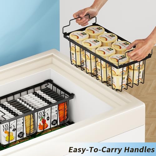 6 Pack Stackable Freezer Organizer Bins X664