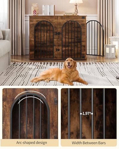 31.5'' Wooden Dog Crate Furniture TV Stand J82517