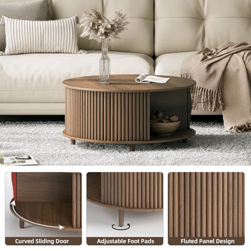 Lift Top Coffee Table with Storage Shelf I57491