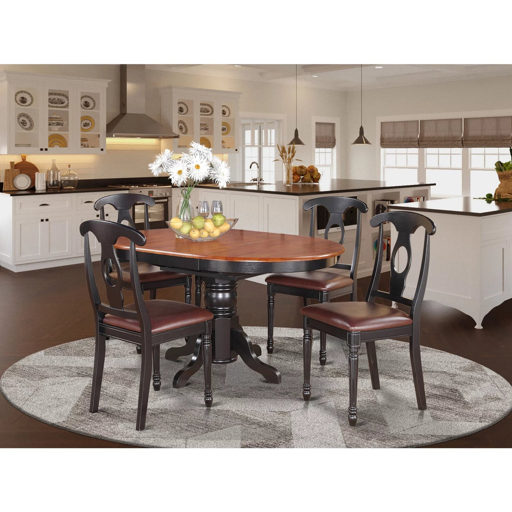 5 Piece Dining Set with Oval Table K8068