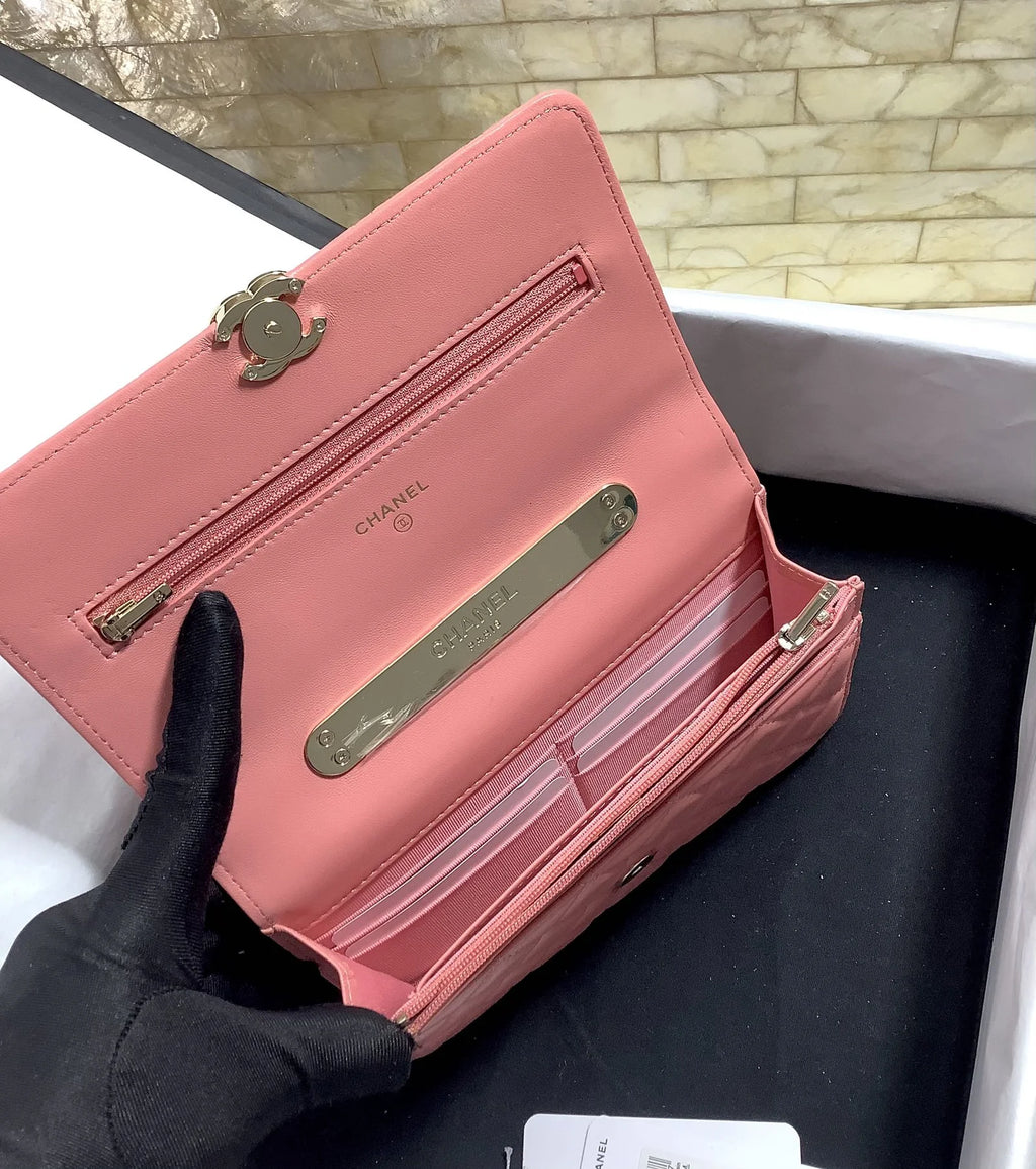 Pink Hand-Held Cross Bag J58116