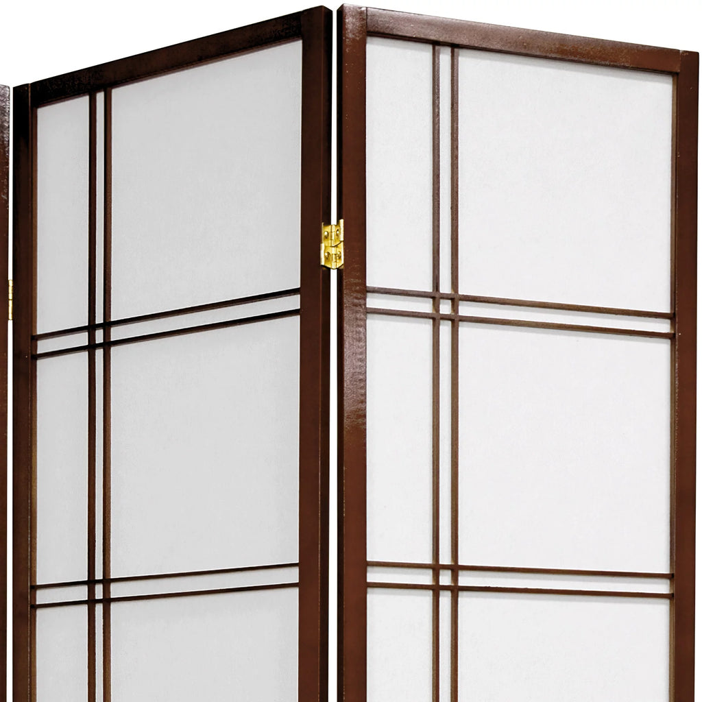 6 ft. Tall 6 Panel Shoji Screen Y204