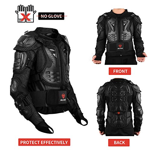 Motorcycle Protective Jacket with Full Body Armor O935917
