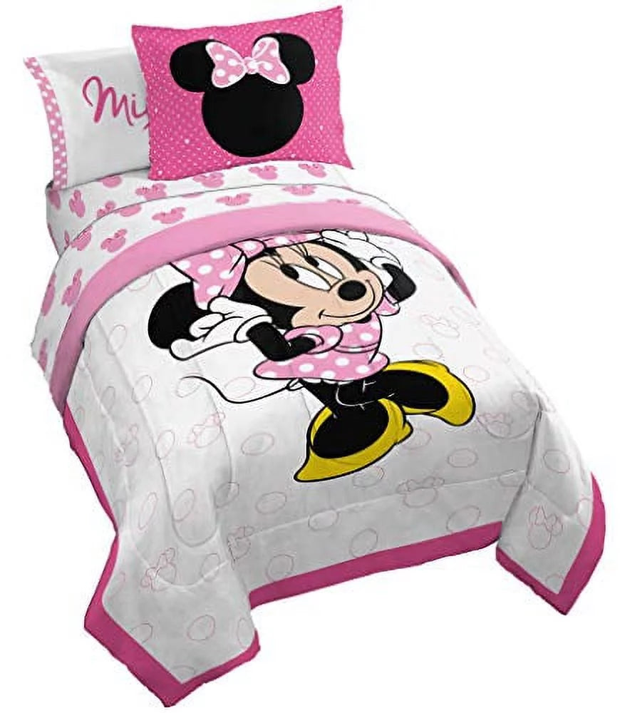 Pink 5 Piece Twin Bed in a Bag G675