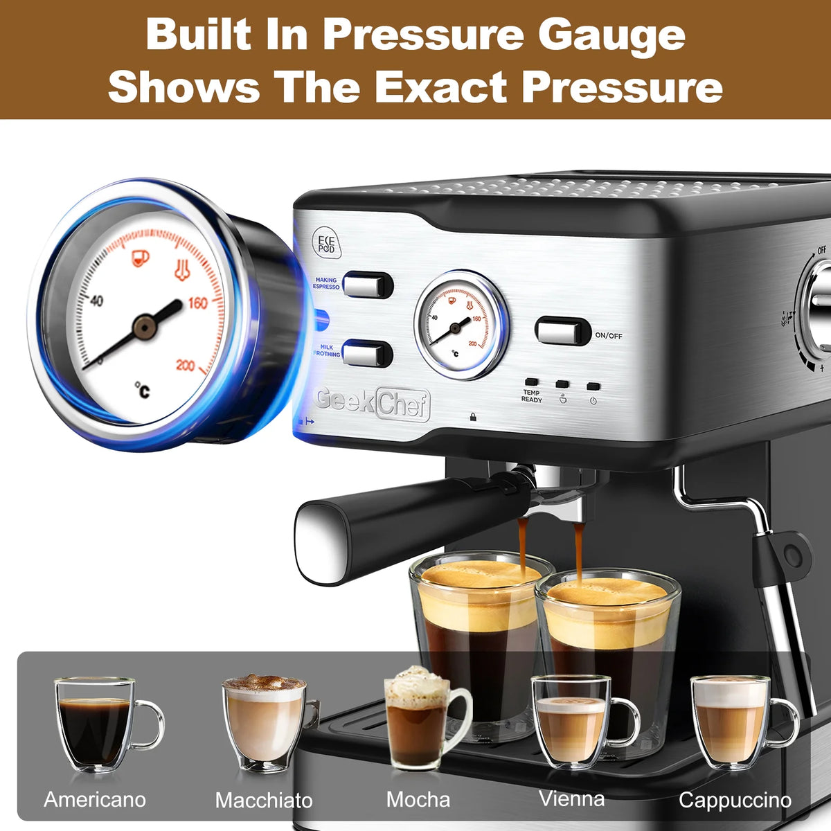 Coffee Espresso Machine N68334