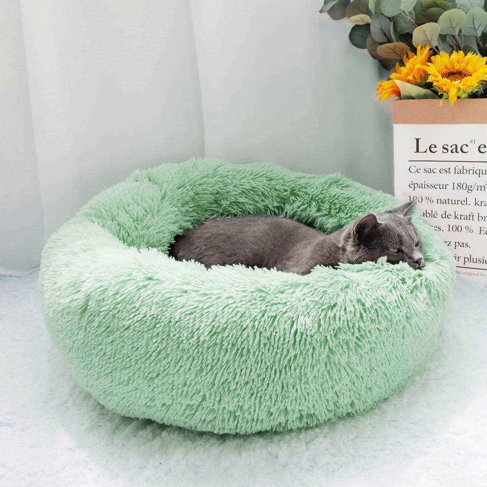 Round Plush Pet Bed B73890