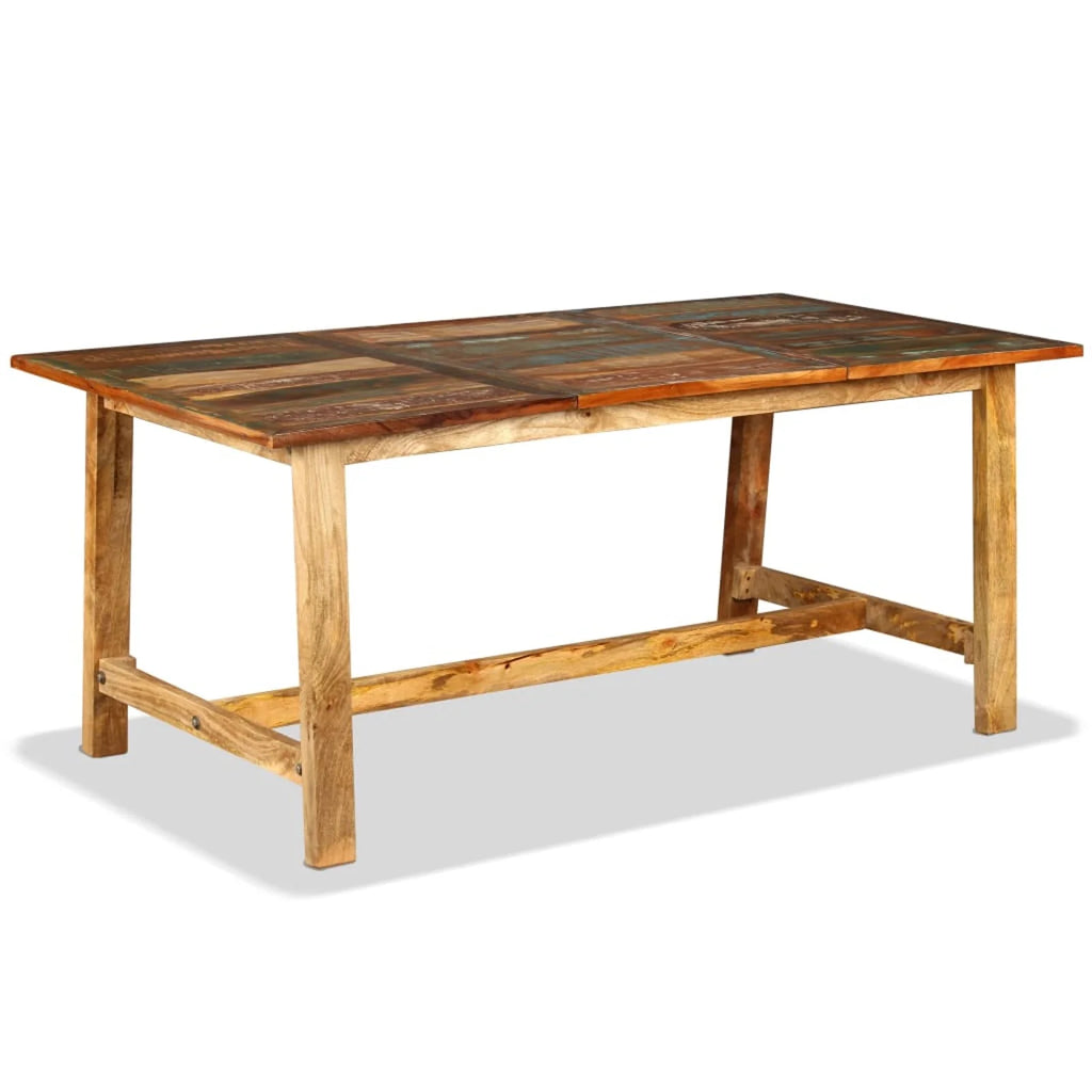 Solid Reclaimed Wood Dining Table F91191