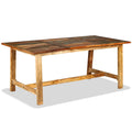 Solid Reclaimed Wood Dining Table F91191