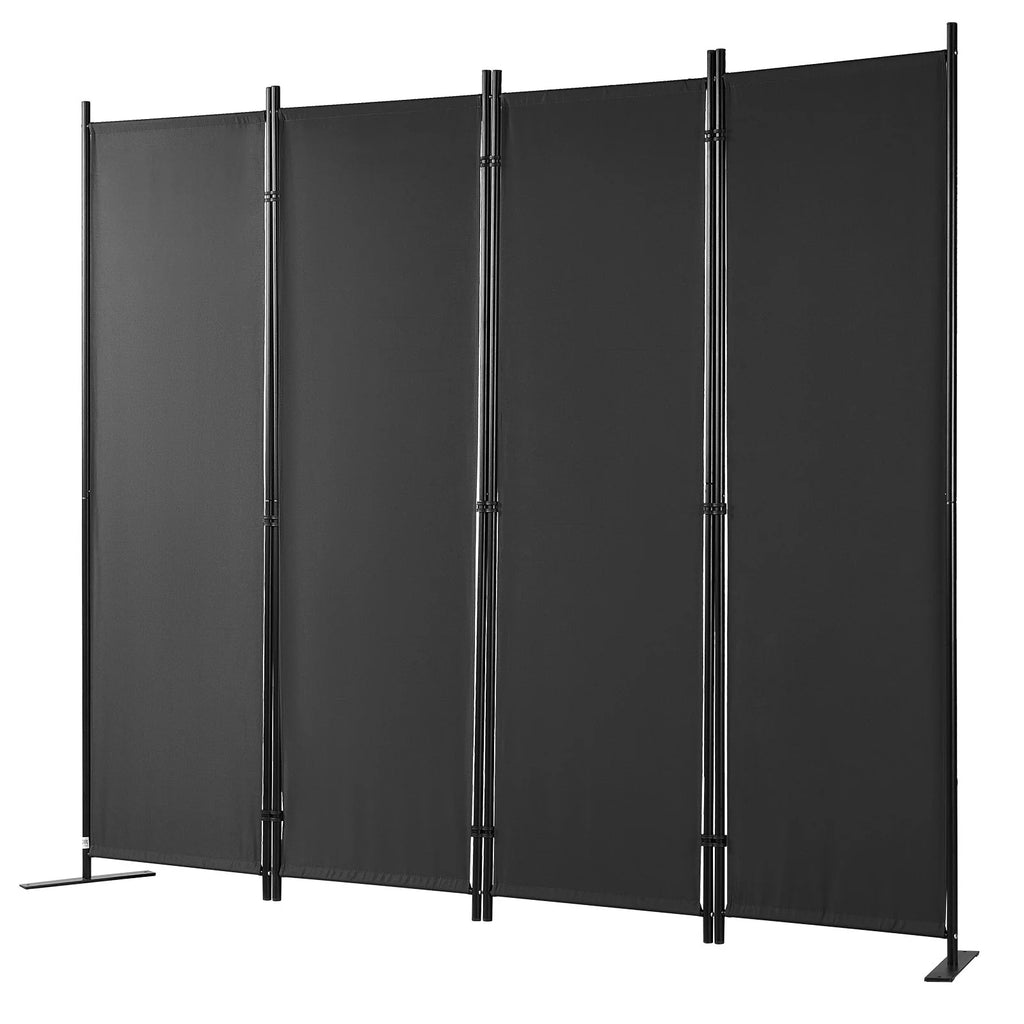 4-Panel Folding Fabric Room Divider T367756