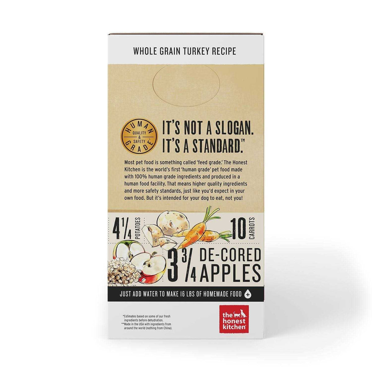 Dehydrated Whole Grain Dog Food Turkey H581