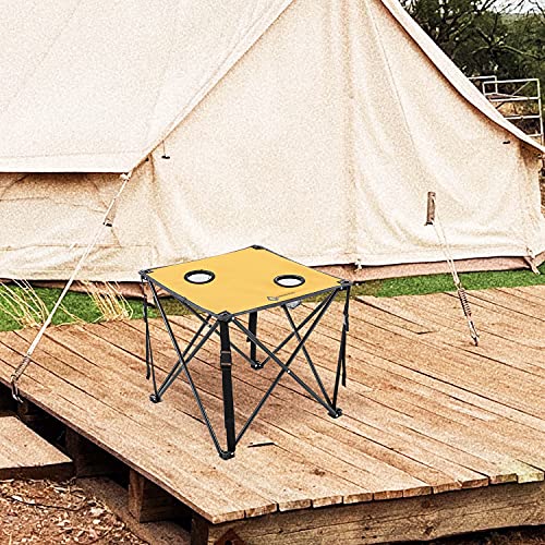 26” Heavy-Duty Portable Folding Camping Table with Carrying Case H807098