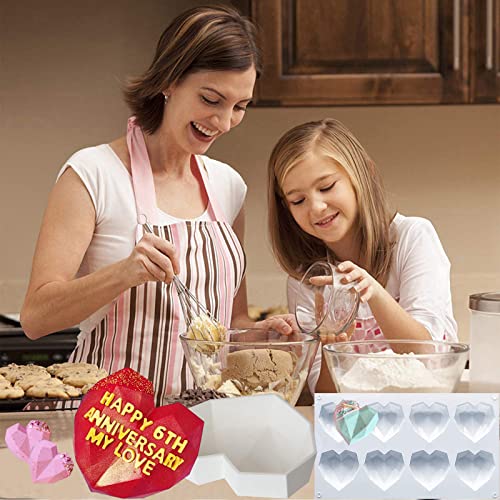 2.5 Inch Silicone Hot Chocolate Bomb Mold 3 Pack with Brush and Spatula A481838