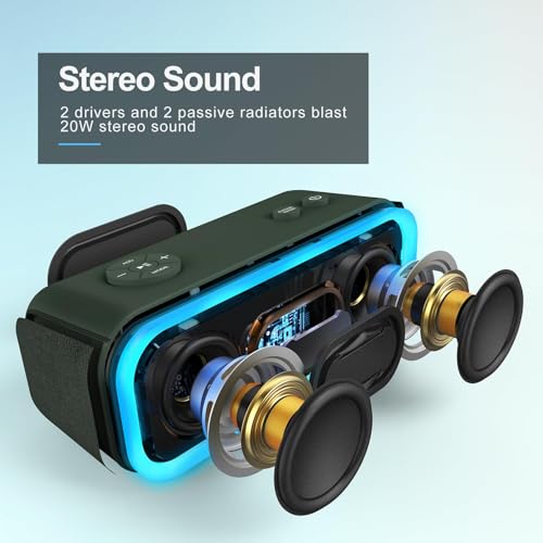 20W Portable Bluetooth Speaker with IPX6 Waterproof Q278584