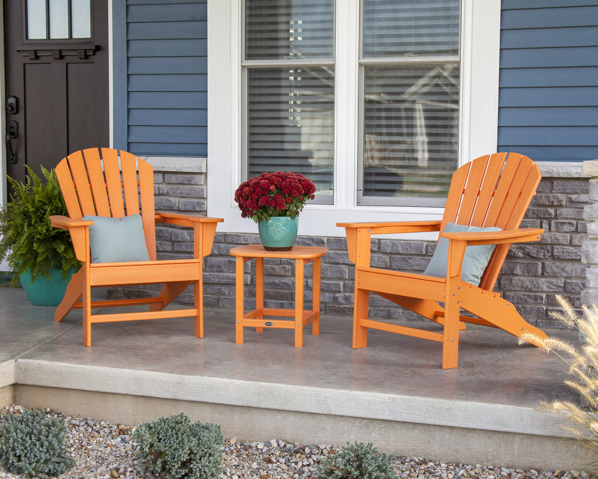Black 3-Piece Adirondack Set C995