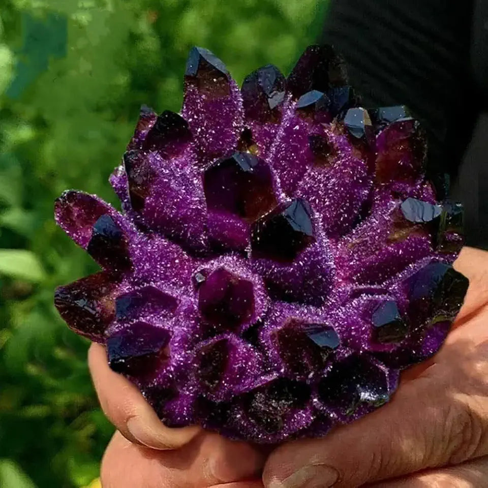 Large Natural Amethyst Crystal Cluster 500-600g S861