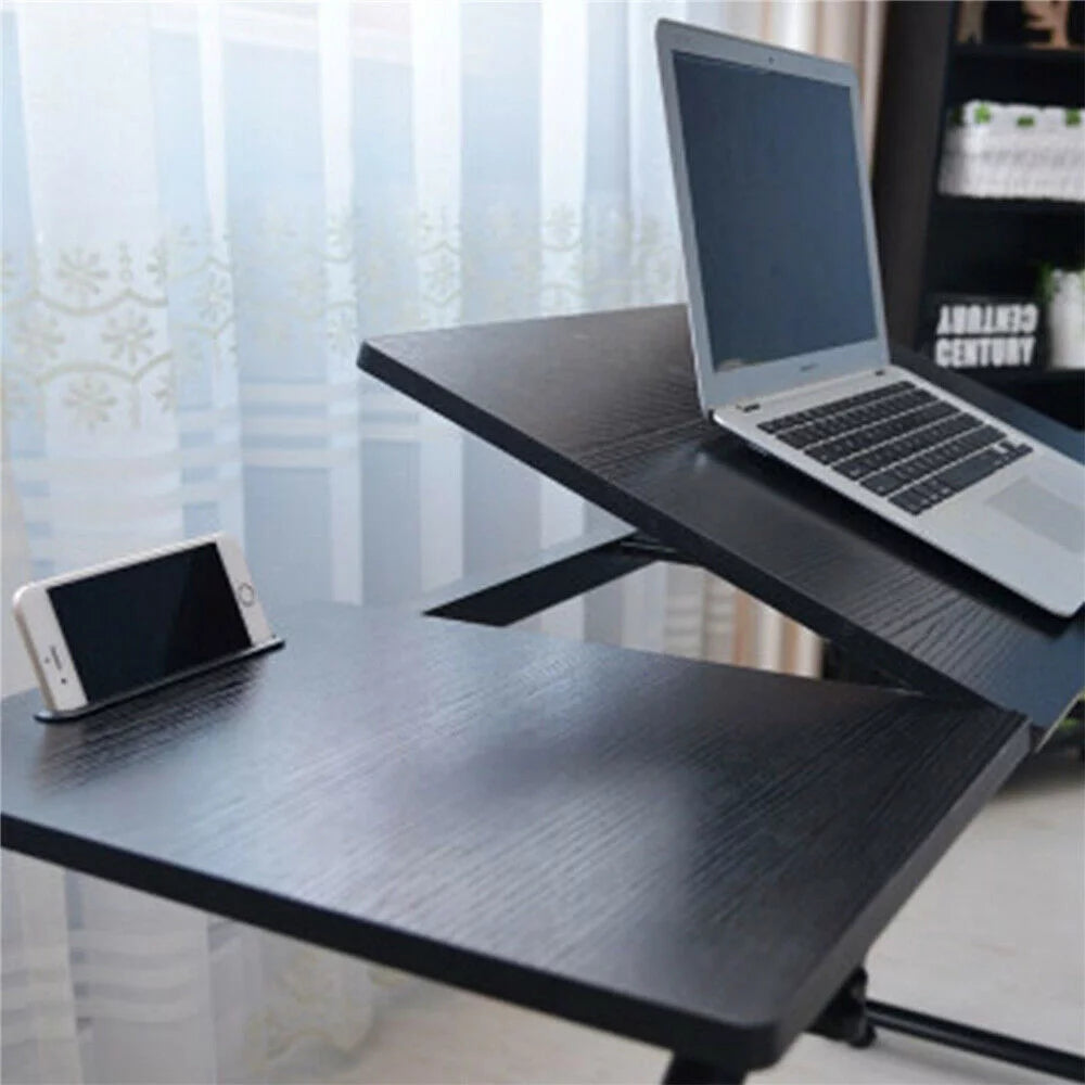 Stretchable Computer Desk with Wheels X279307
