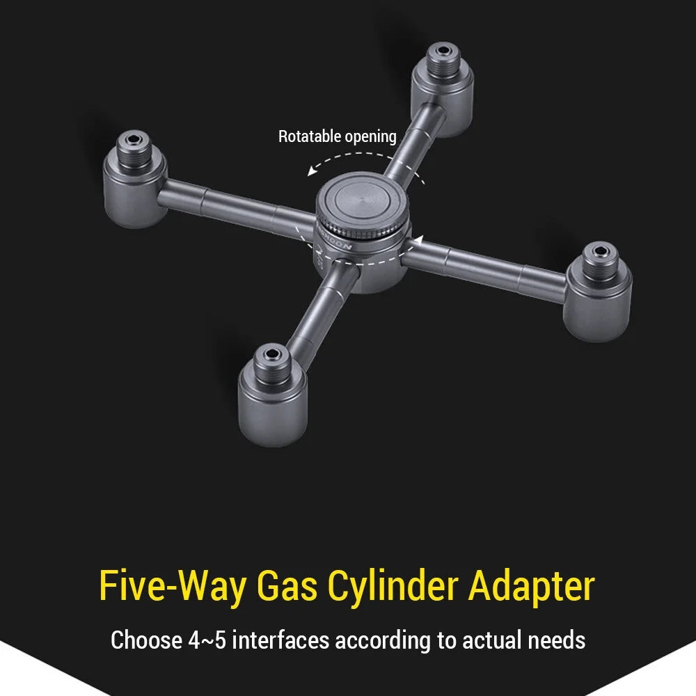 Aluminum Alloy Gas Refill Adapter D35754