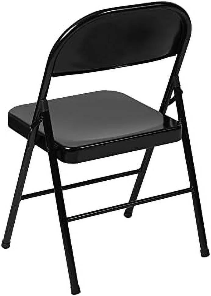 Black Metal Folding Chair F97498