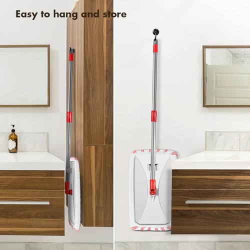 Extra Large Microfiber Flat Mop with 5 Pad A76866