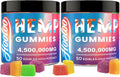 Hemp Gummies 6 Fruity Flavors 2 Pack K457