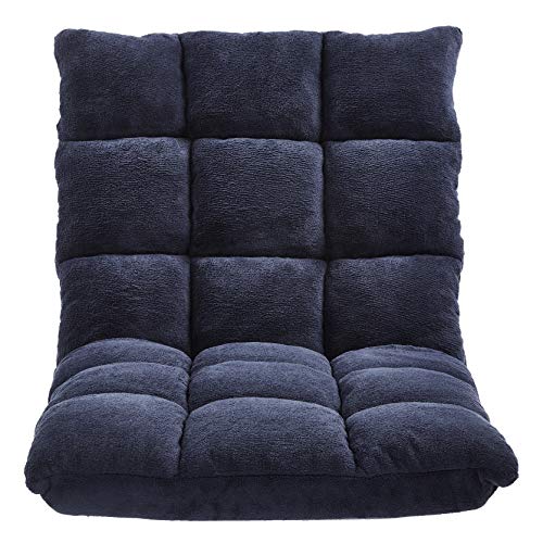 Adjustable Memory Foam Floor Chair with Back Support A83683