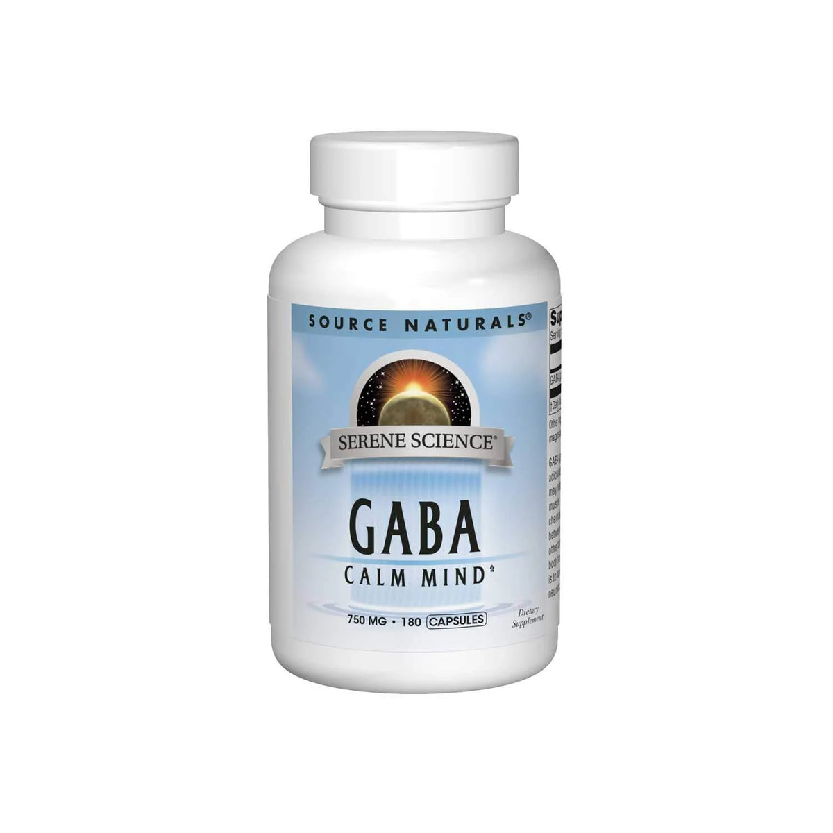 750mg 180 Capsules GABA N444