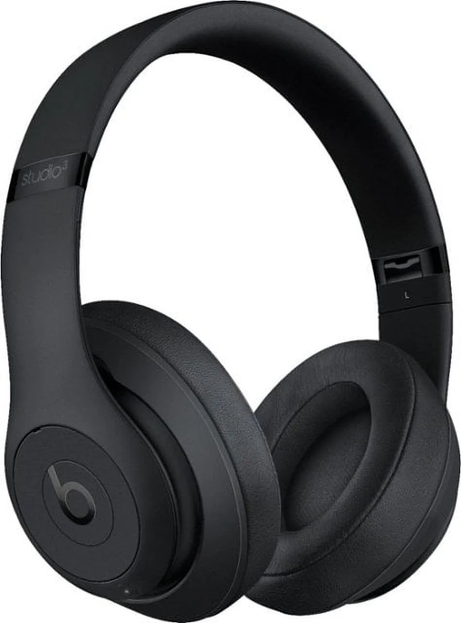 Wireless Noise Cancelling Headphones Matte Black E824