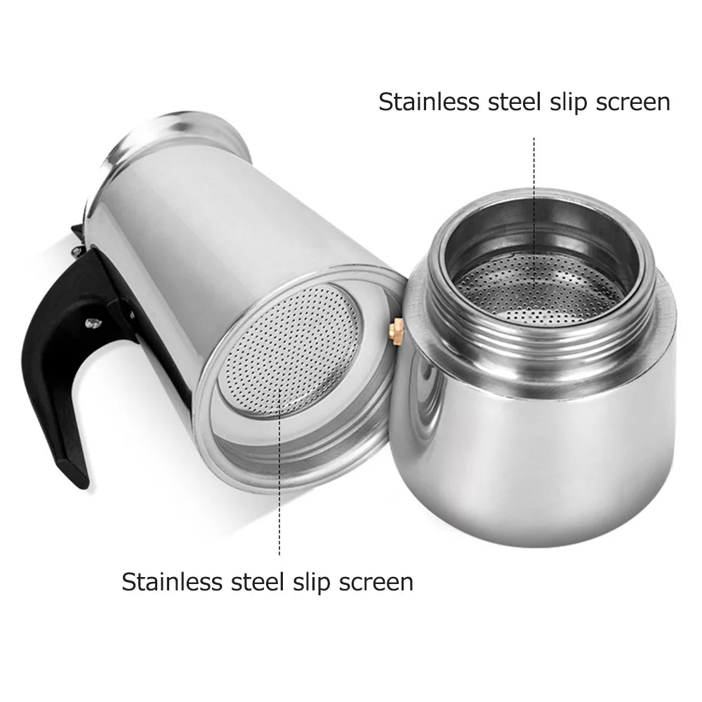 Portable Electric Stainless Steel Coffee Maker E388