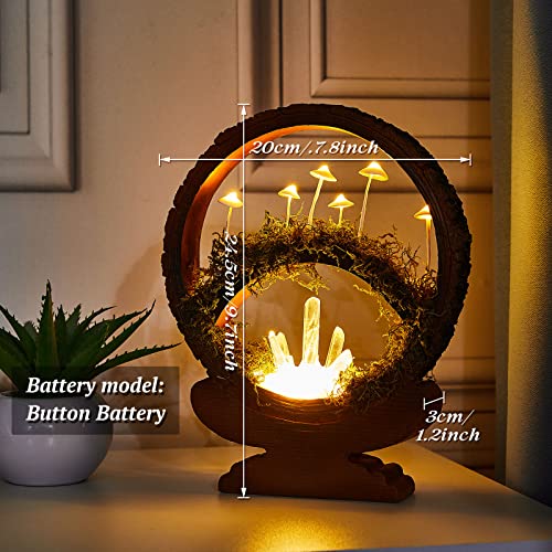 Mushroom Night Light LED Lamp with Base C78542