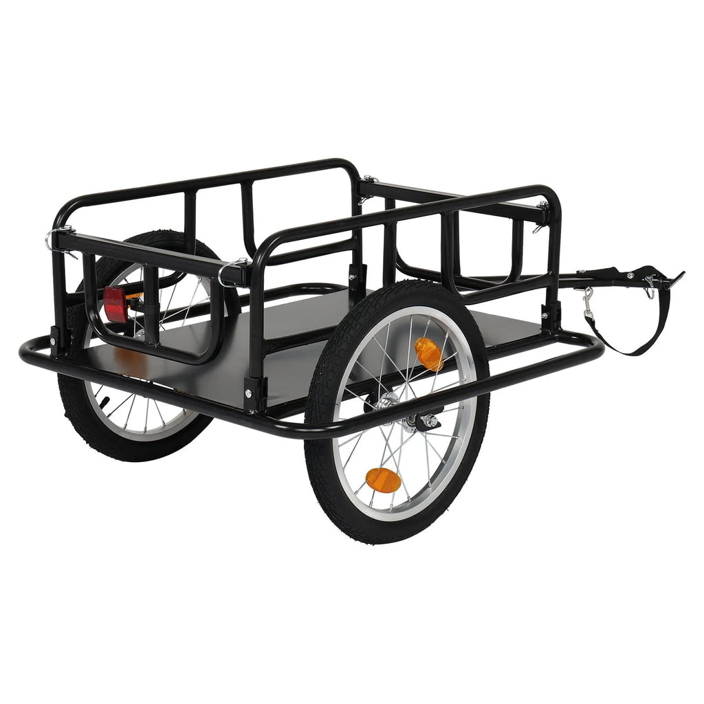 Foldable Bike Cargo Trailer with 16" Wheels E299679