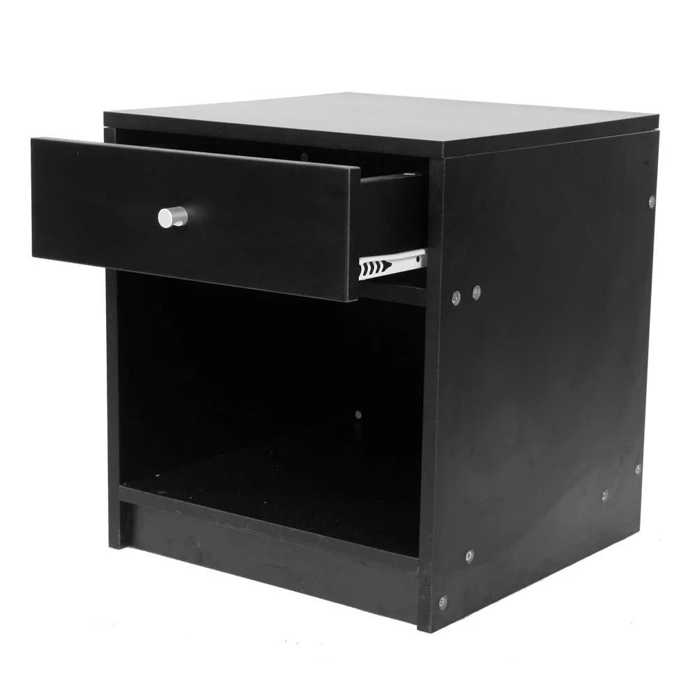 Black Nightstand End Table T381276