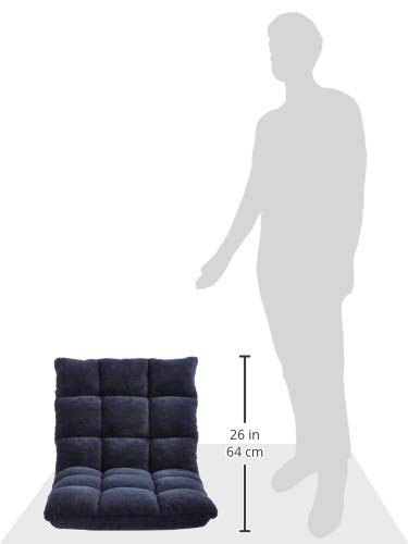 Adjustable Memory Foam Floor Chair with Back Support A83683
