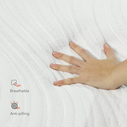 12” Hybrid Gel Memory Foam Pocket Innerspring Queen Size Mattress I68787