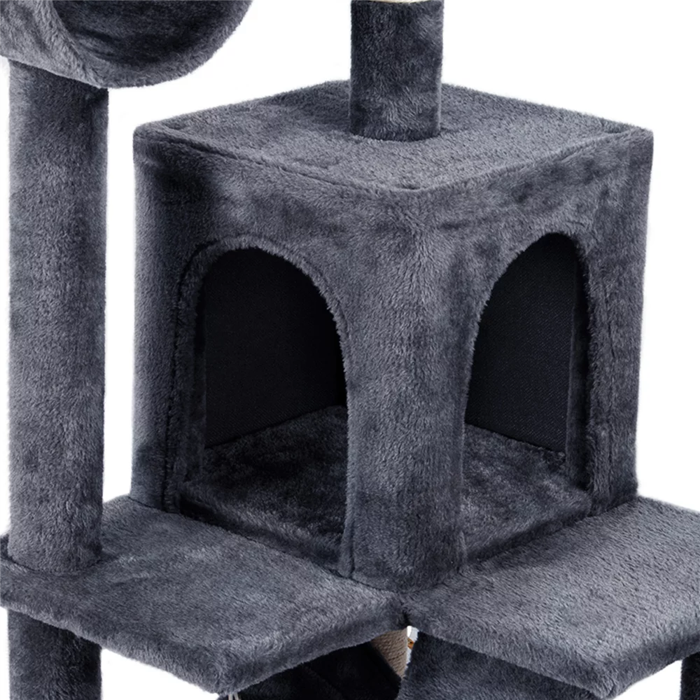 51" Cat Tree Tower Condo Scratcher Gray K9633