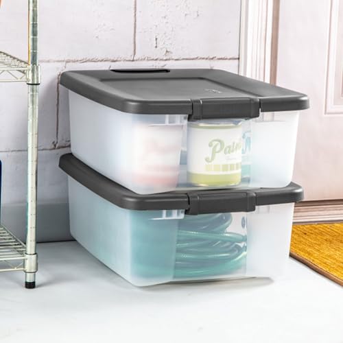 4 Shelf Lockable Plastic Storage Cabinet K22985