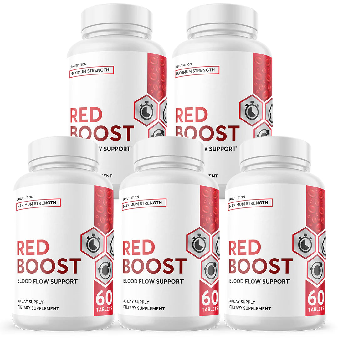 Blood Flow Support Dietary Supplement 60 Capsules 5 Pack W165