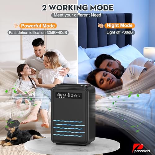 95 OZ 800 sq.ft Small Dehumidifier with Remote Control P3712