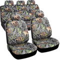Camo Full Car Seat Covers, 9 Pieces P3805