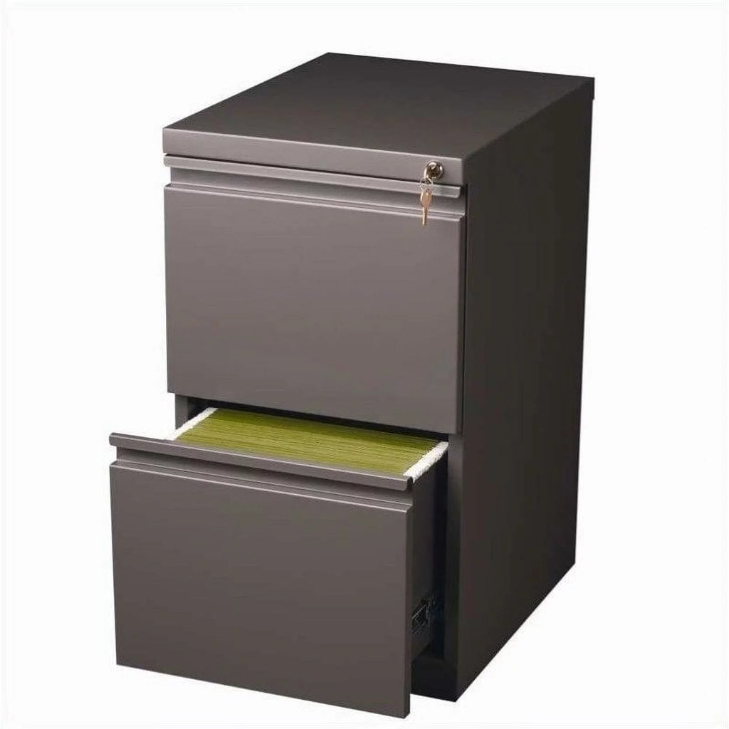 20" 2-Drawer Metal Mobile File Cabinet R162