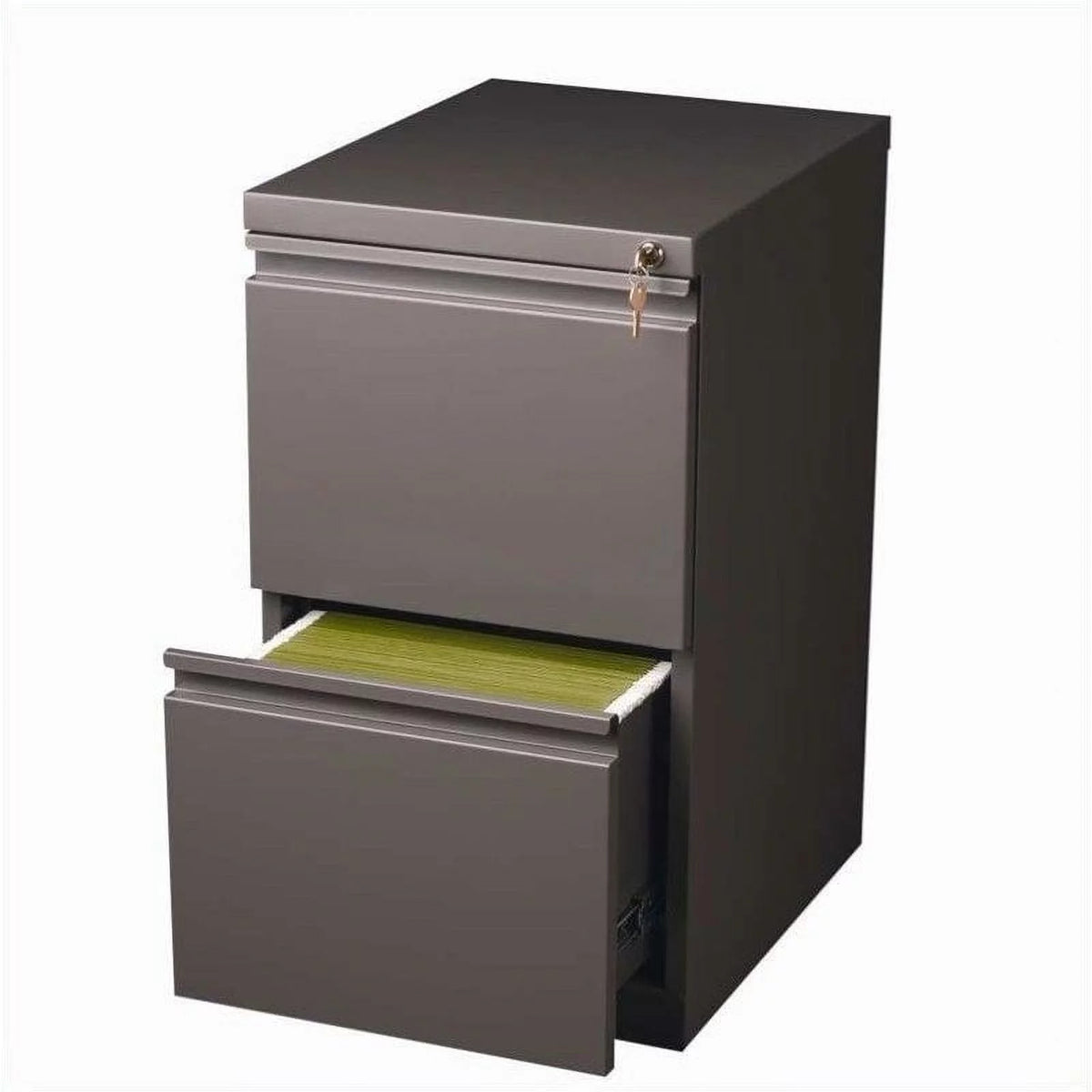 20" 2-Drawer Metal Mobile File Cabinet R162