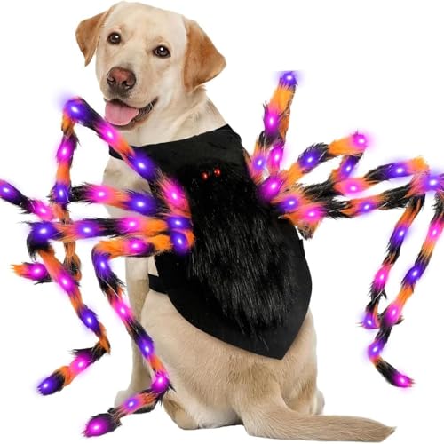 Spider with 64 LED Lights and 8 Flashing Modes B337