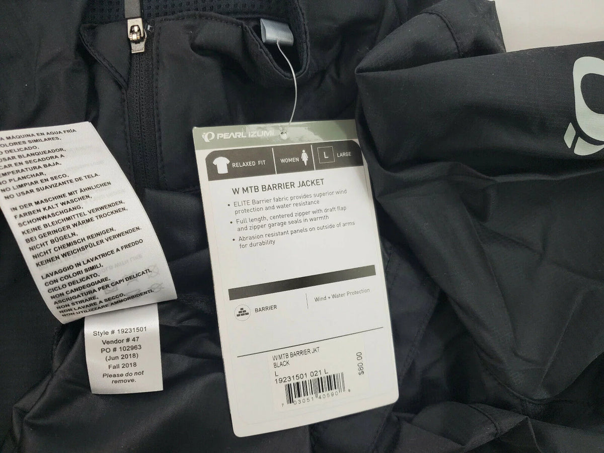 Black Cycling Jacket I40339
