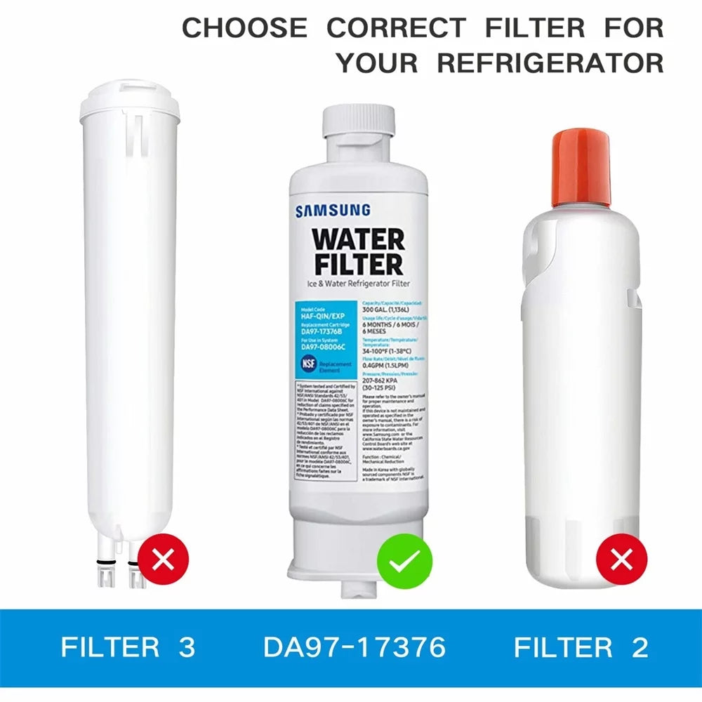 2 Pack Refrigerator Water Filter K4309
