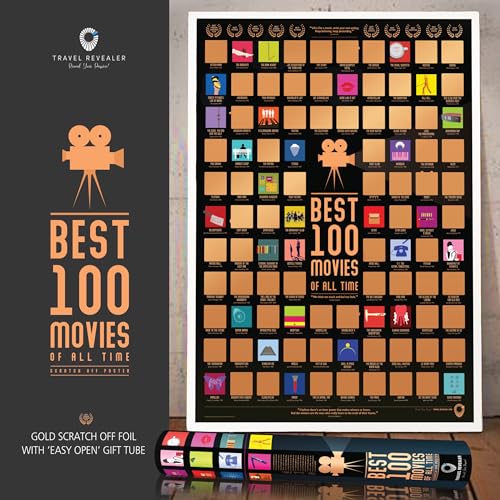 Movie Scratch Off Poster 17"x24" J860580