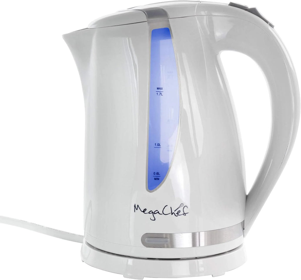 White Plastic Electric Tea Kettle W644866