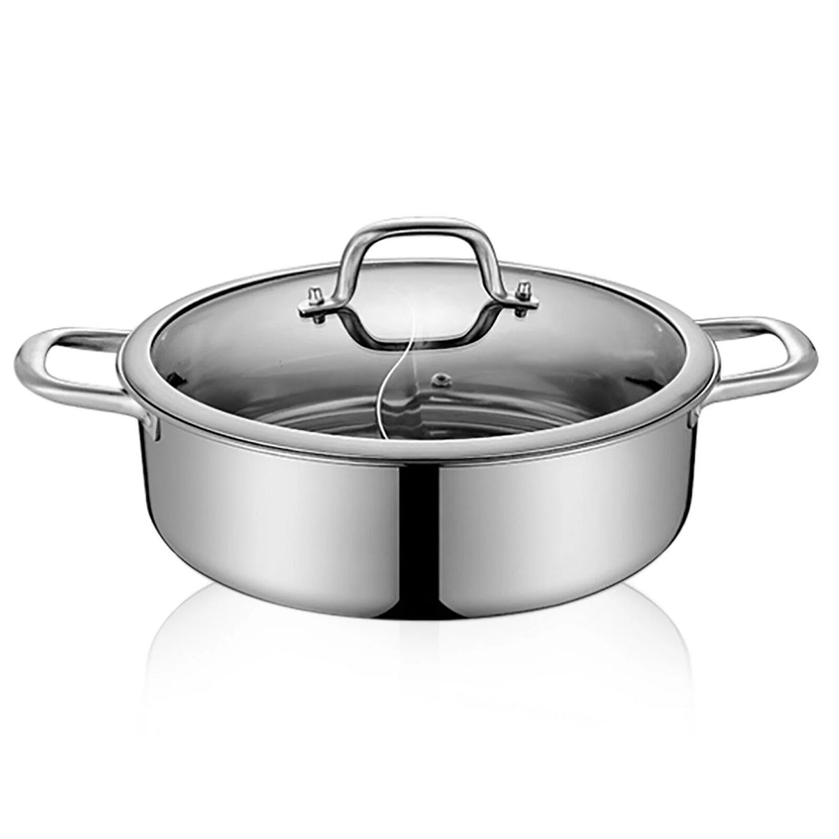 Portable 304 Stainless Cookware Set with Lid N804755