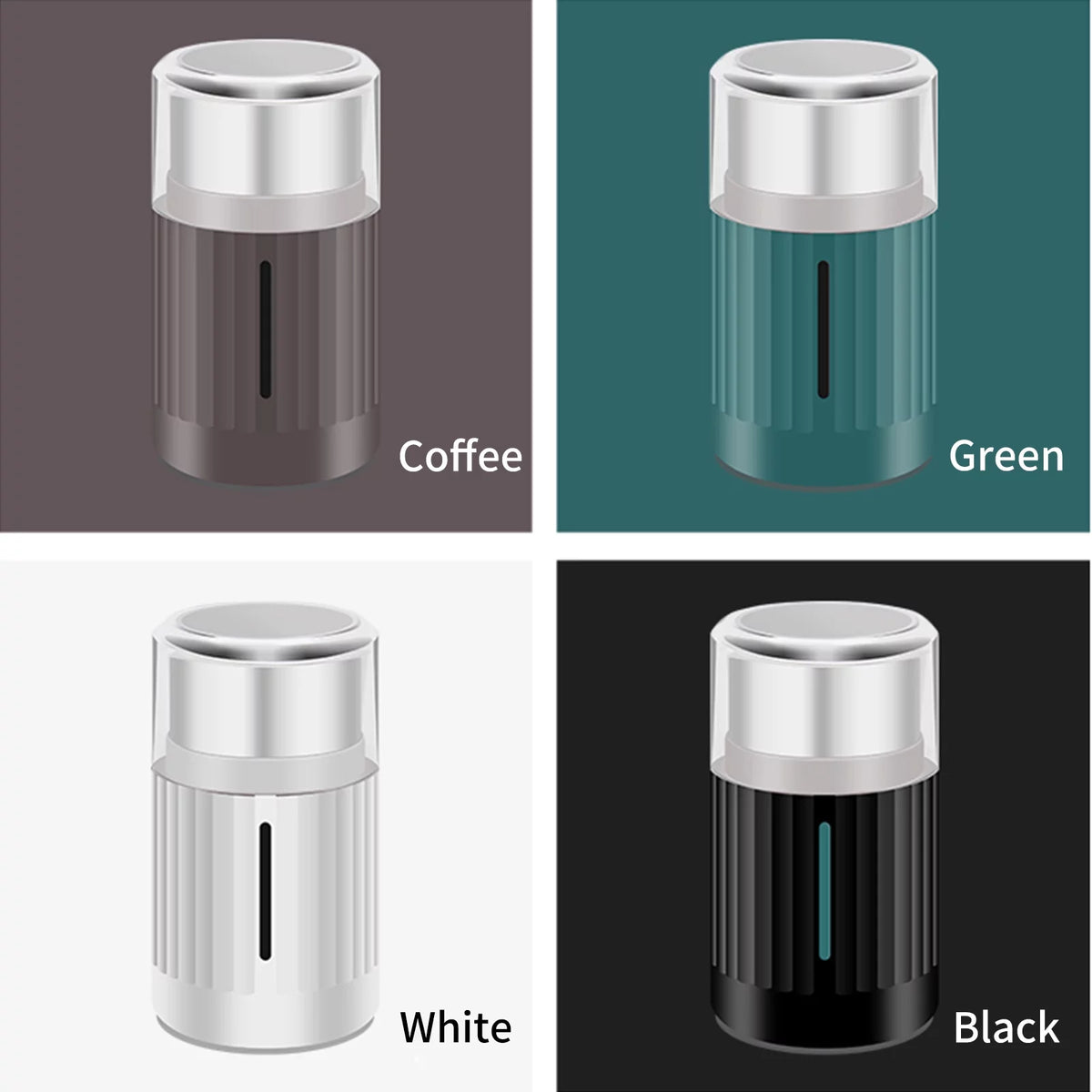 200W Stainless Steel Electric Coffee Bean Grinder H72959