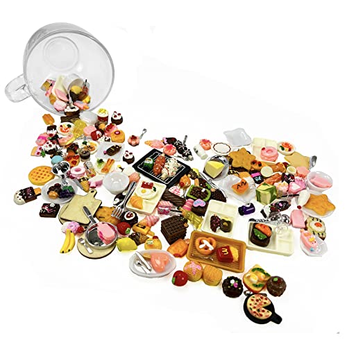 200 Piece Dollhouse Miniature Food Toy Set V84051