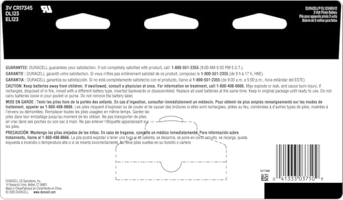 3V Lithium Battery, 12 Count E1944