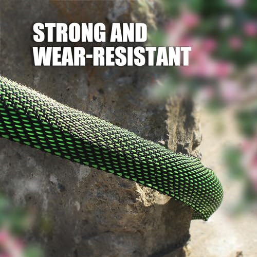 100 ft Flexible Tangle Free Garden Hose with 10 Function Nozzle H81476
